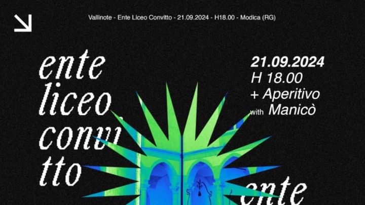 Cover for event: Ente Liceo Convitto - Vallinote w/ Nite Fleit, Locked Groove, Lo Straqen