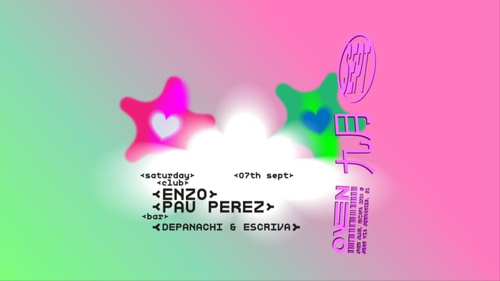 Cover for event: Enzo + Pau Pérez / Bar: Depanachi & Escrivá