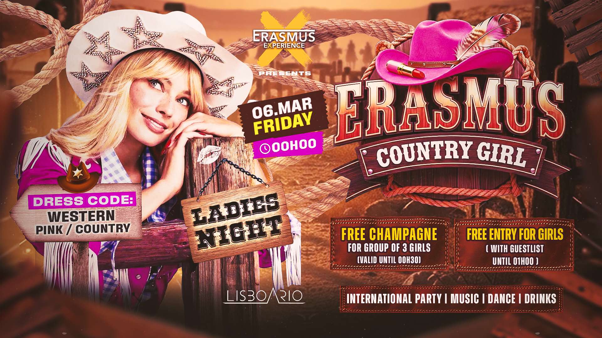 ERASMUS | COUNTRY GIRL PARTY 🩷 image