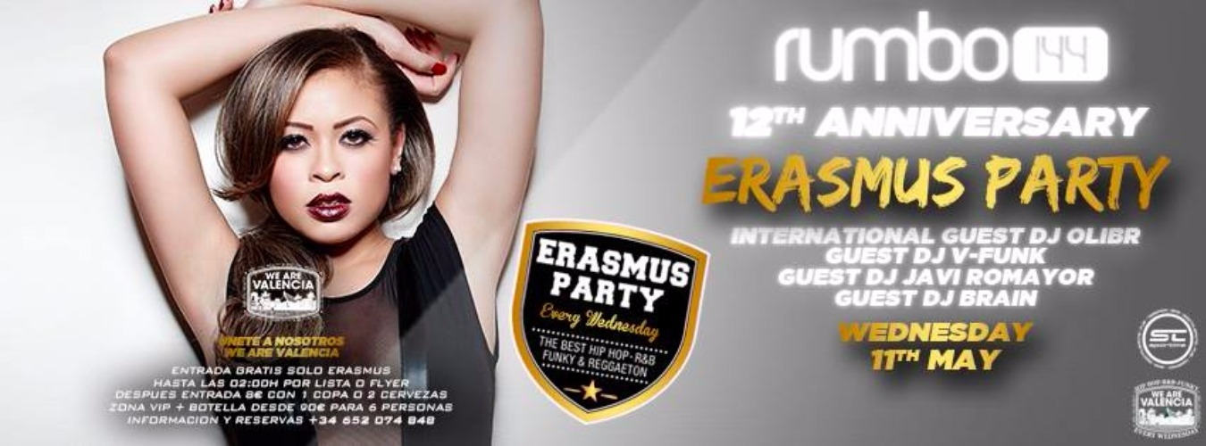 Erasmus Party: 12th Anniversary