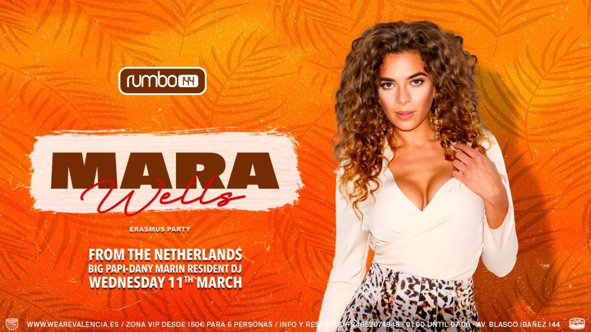 Erasmus Party - Every Wednesday - Dj Mara Wells image