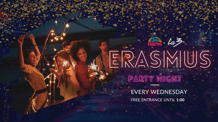 Cover for event: Erasmus party night