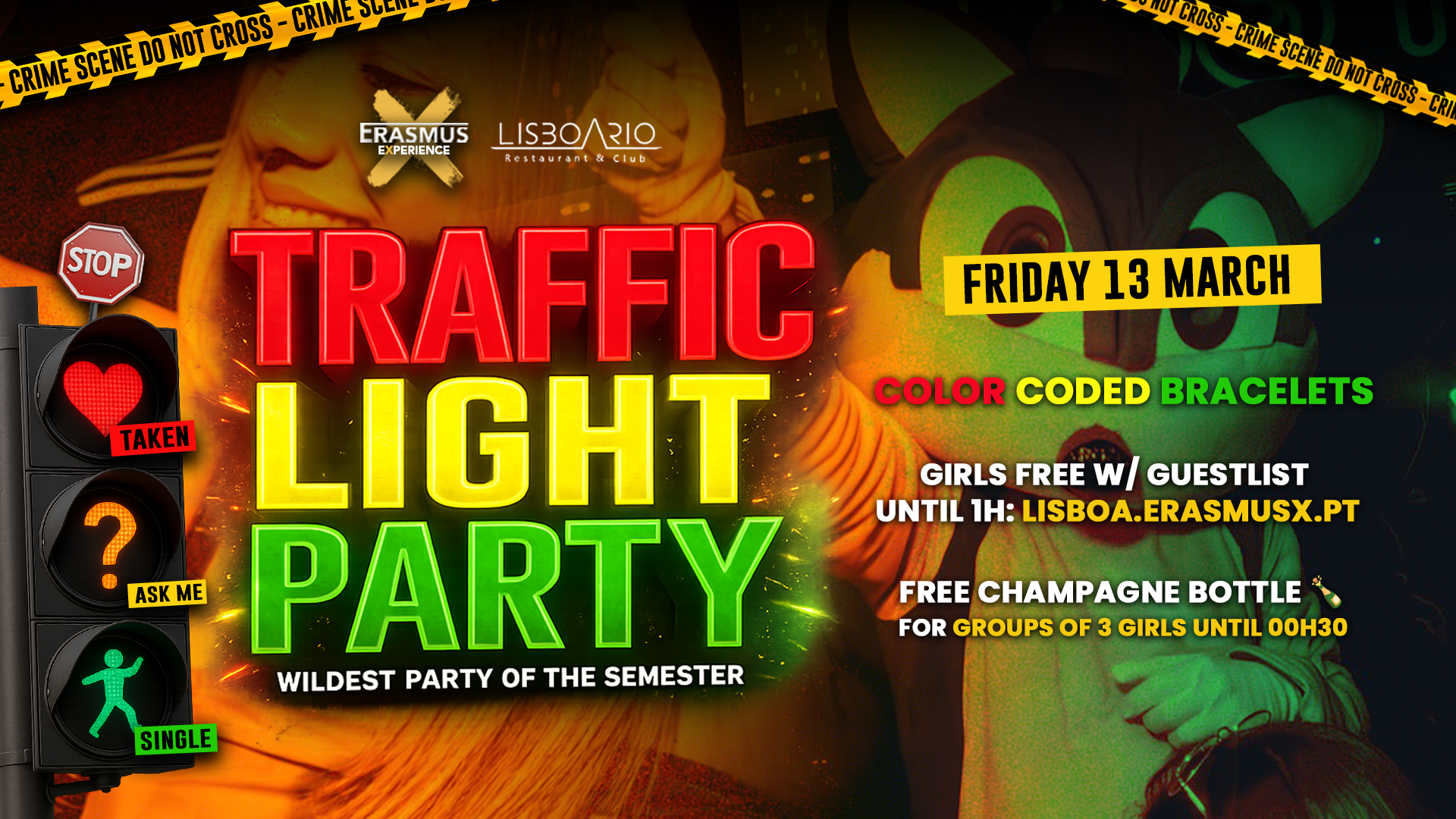 ERASMUS | TRAFFIC LIGHT PARTY image