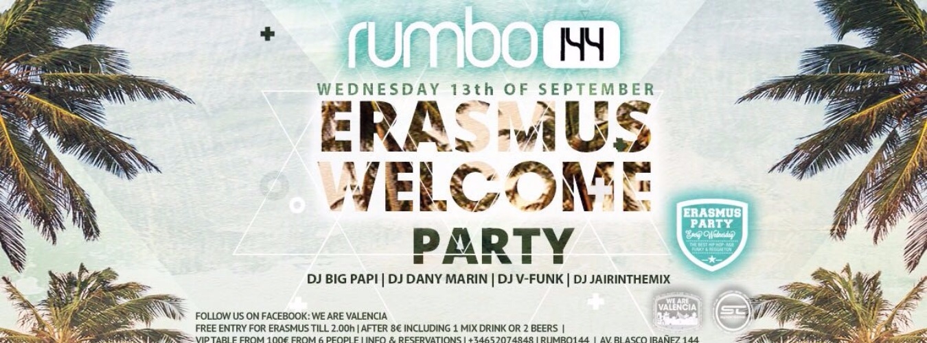 Erasmus Welcome Party image