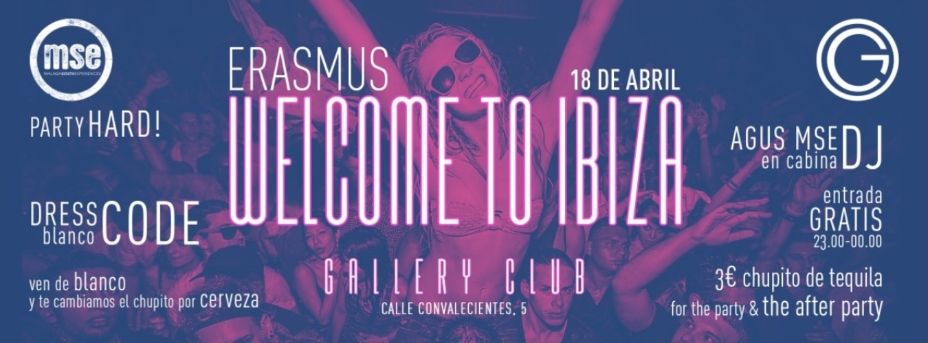 ERASMUS WELCOME TO IBIZA image