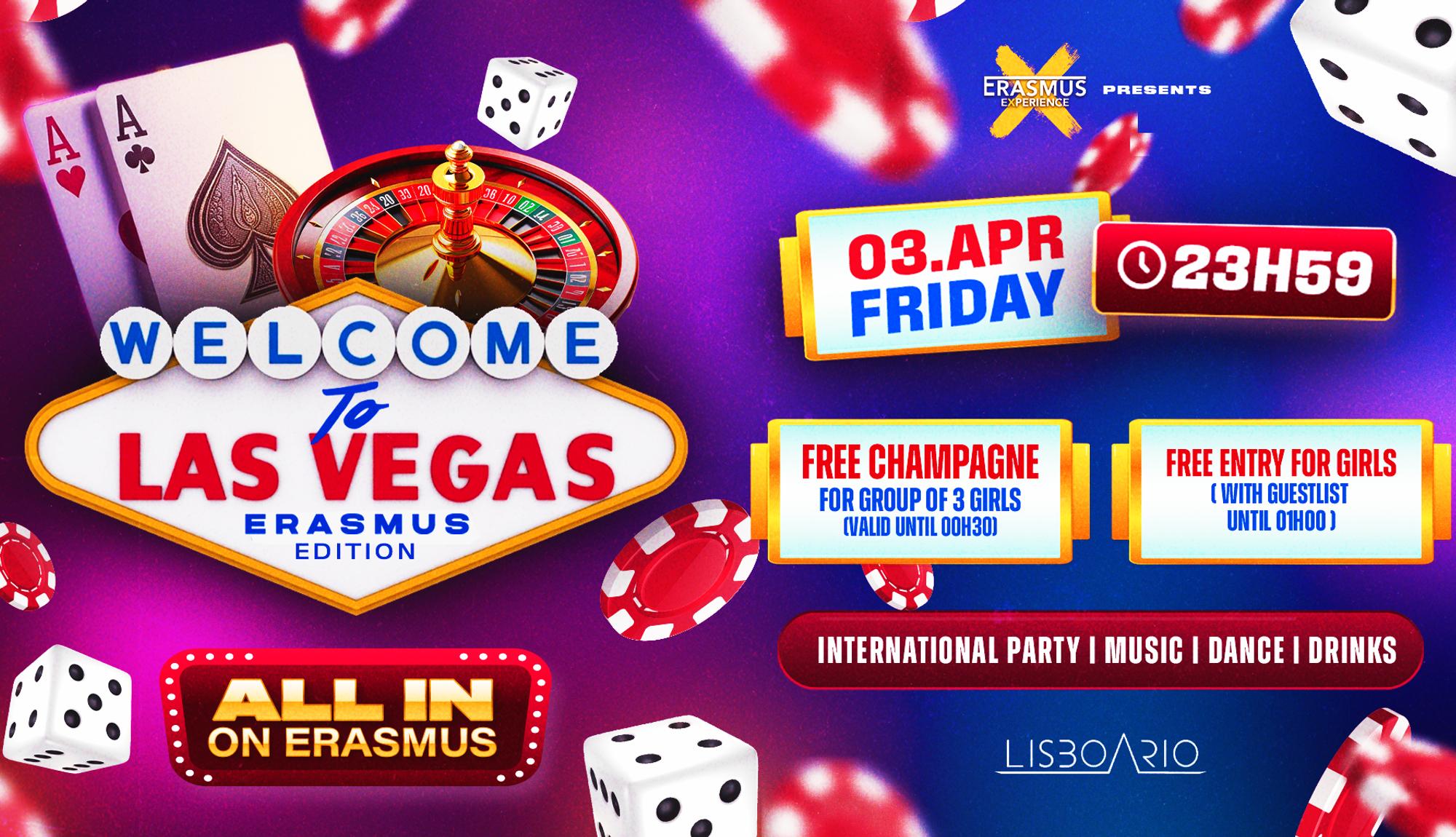 ERASMUS | WELCOME TO LAS VEGAS