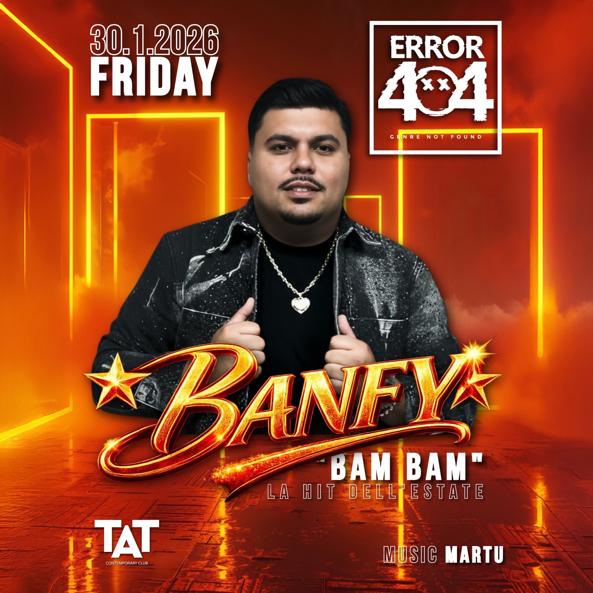 ERROR 404 x BANFY - 30 GENNAIO image