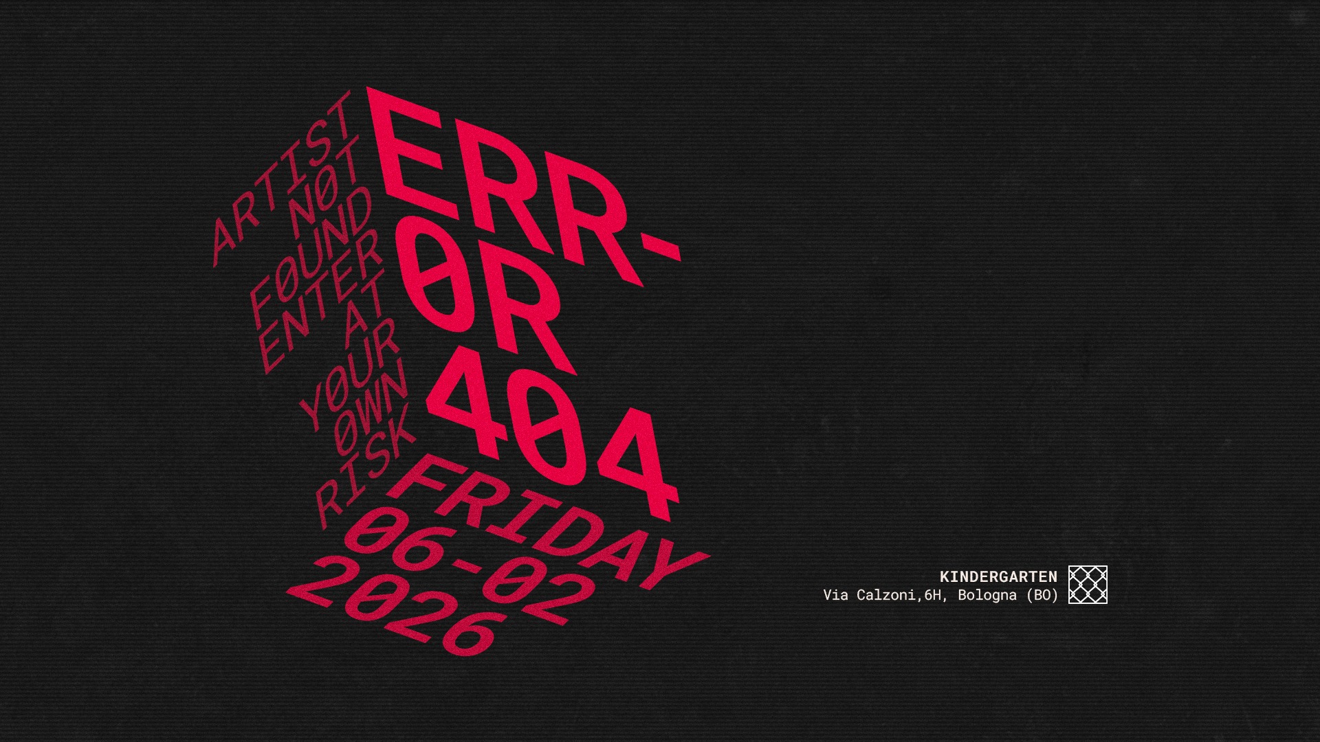 Error404 - Artist not found image