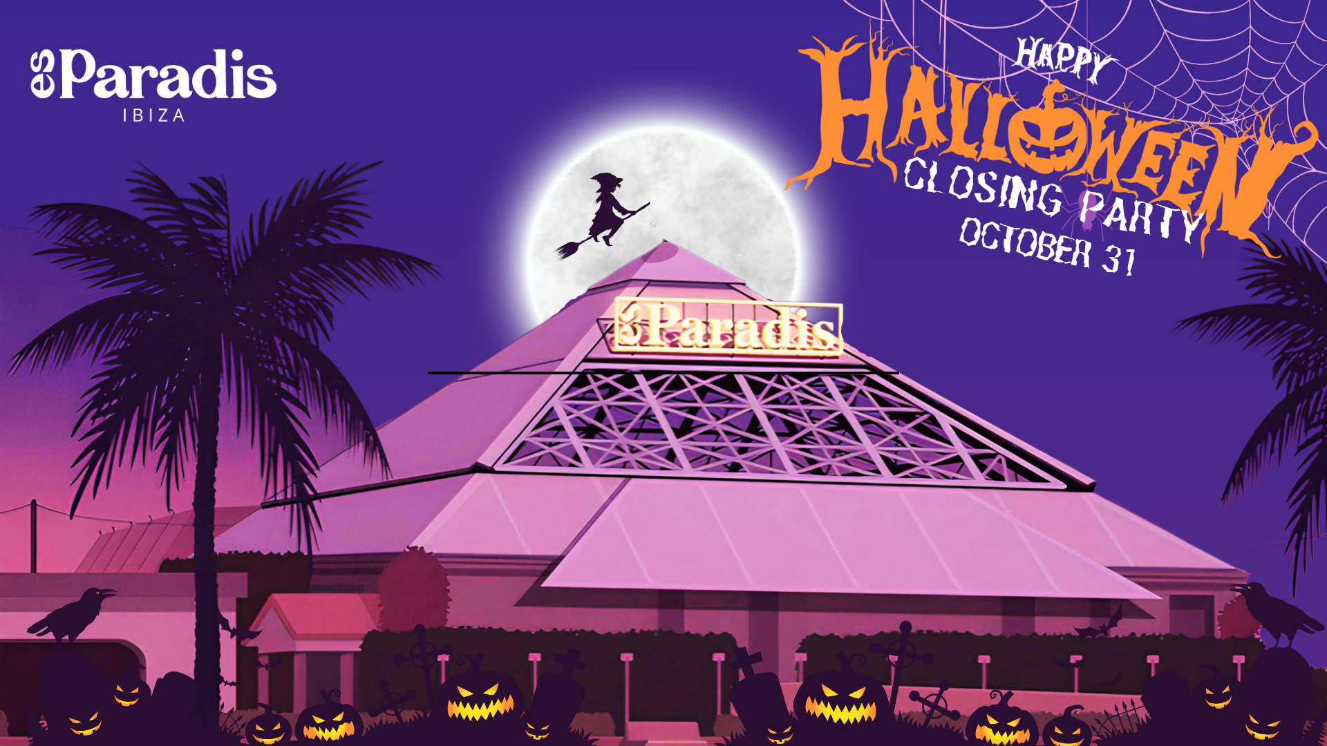 ES PARADIS CLOSING PARTY - HALLOWEEN EDITION image