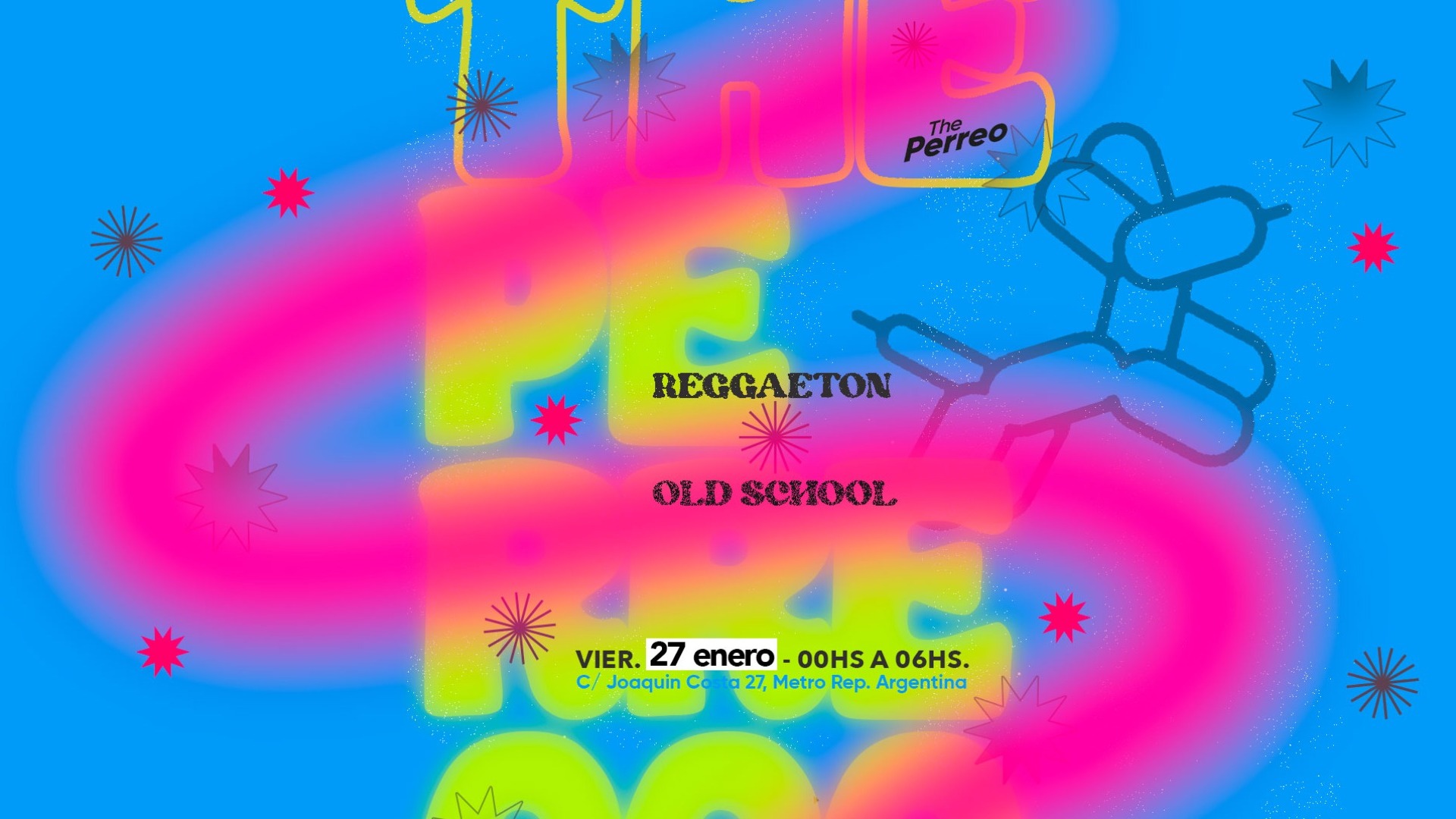 Escuelita del PERREO - 27 enero 90% Reggaeton Old School en VISO SOCIAL CLUB image