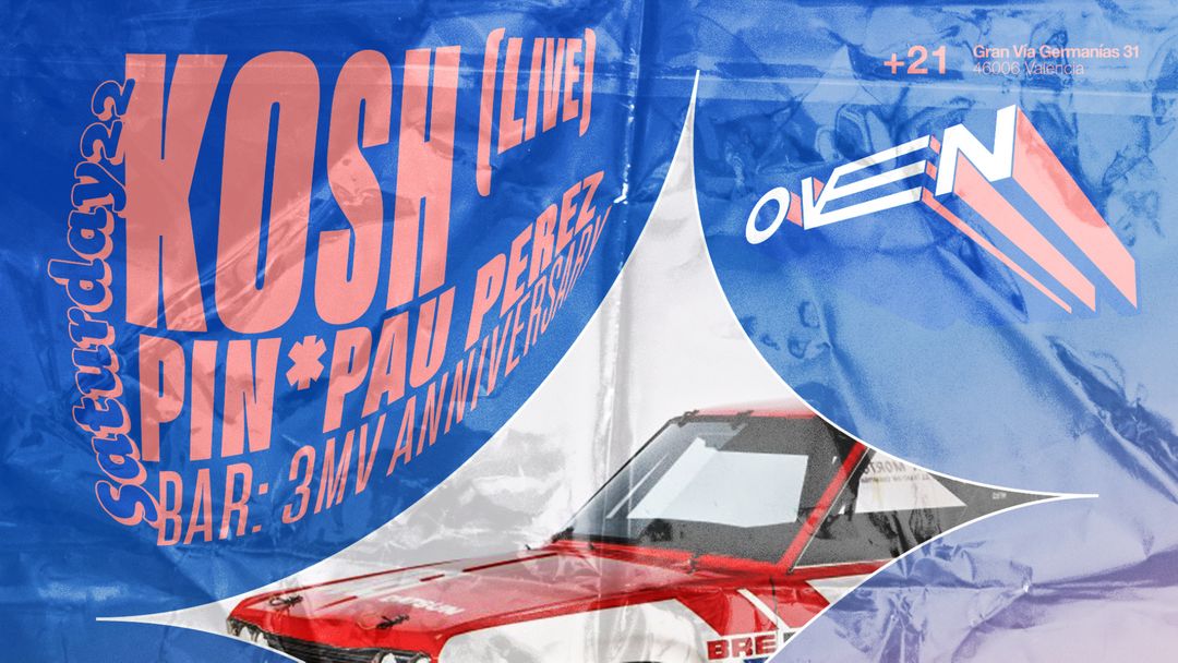 Especial carnavales: Kosh (live) + Pin + Pau Pérez event cover