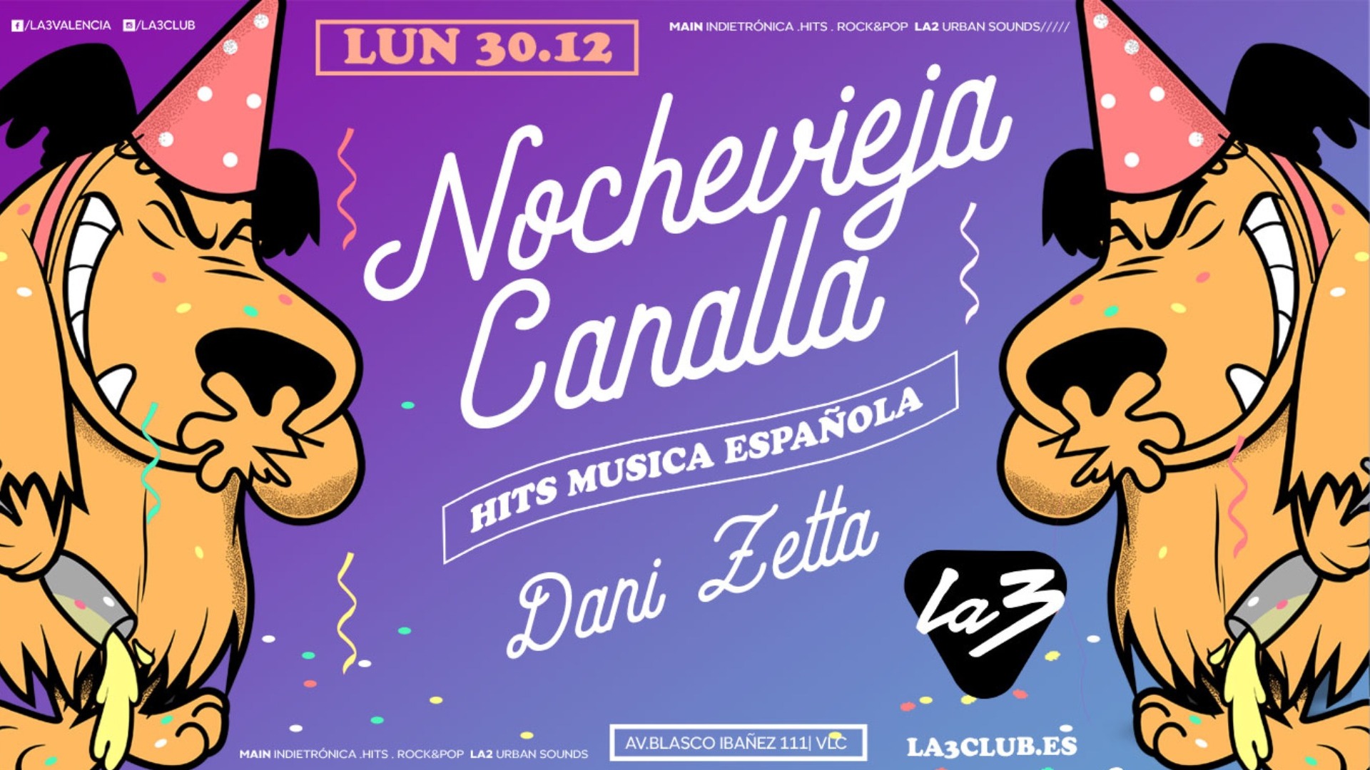 ESPECIAL NOCHEVIEJA CANALLA!! 2X1 EN BEBIDA