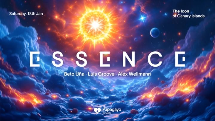 Cover for event: Essence · Sat. 18th January