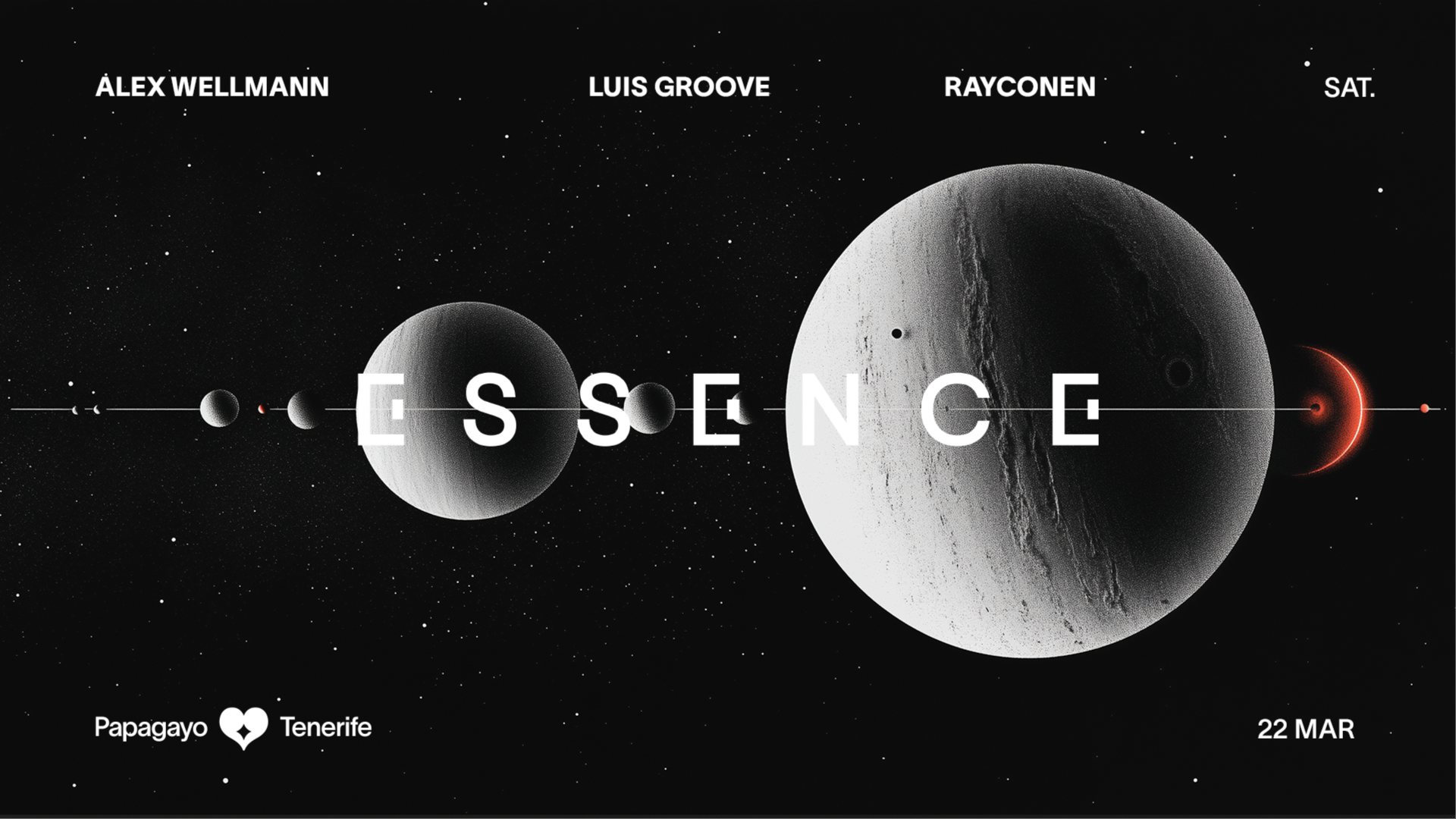 Essence · Sat. 22nd March
