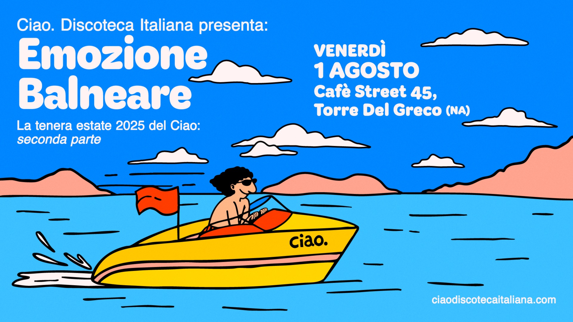Estate Forever presents : Ciao.Discoteca Italiana image