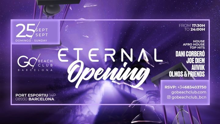 Cover for event: ETERNAL House Party (17:30h - 23:30h)