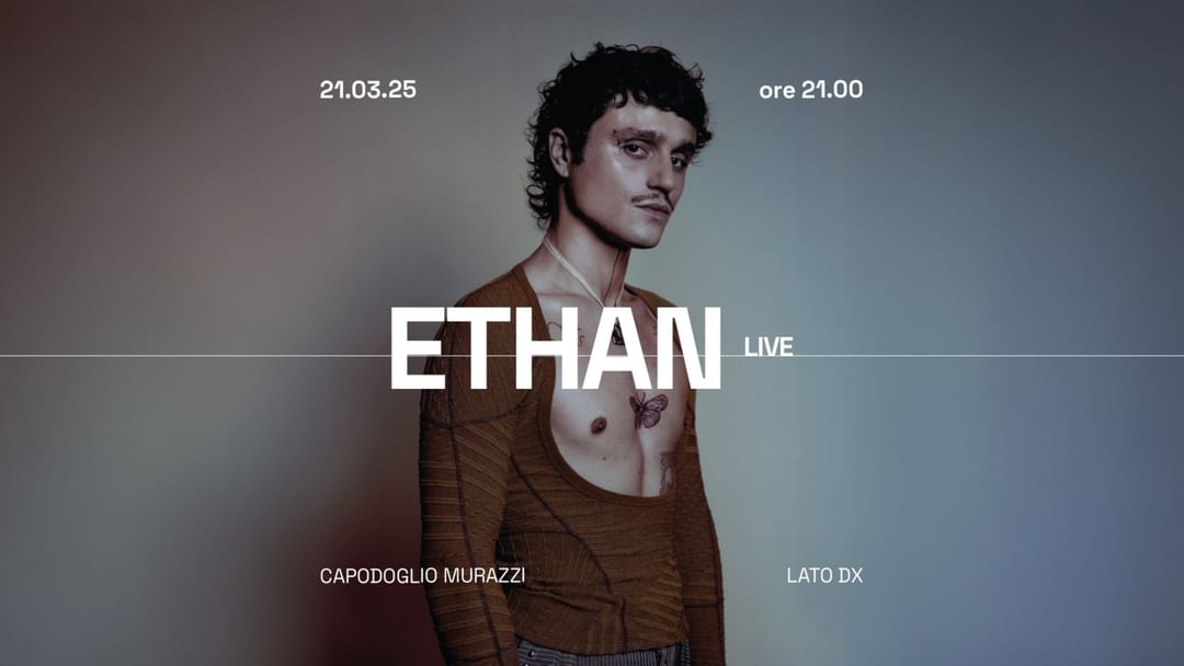 Capa do evento ETHAN | Live ✷ Capodoglio