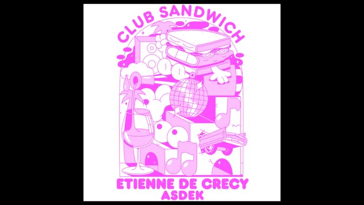 Cover for event: ETIENNE DE CRECY + ASDEK • CLUB SANDWICH • Montpellier, Rockstore