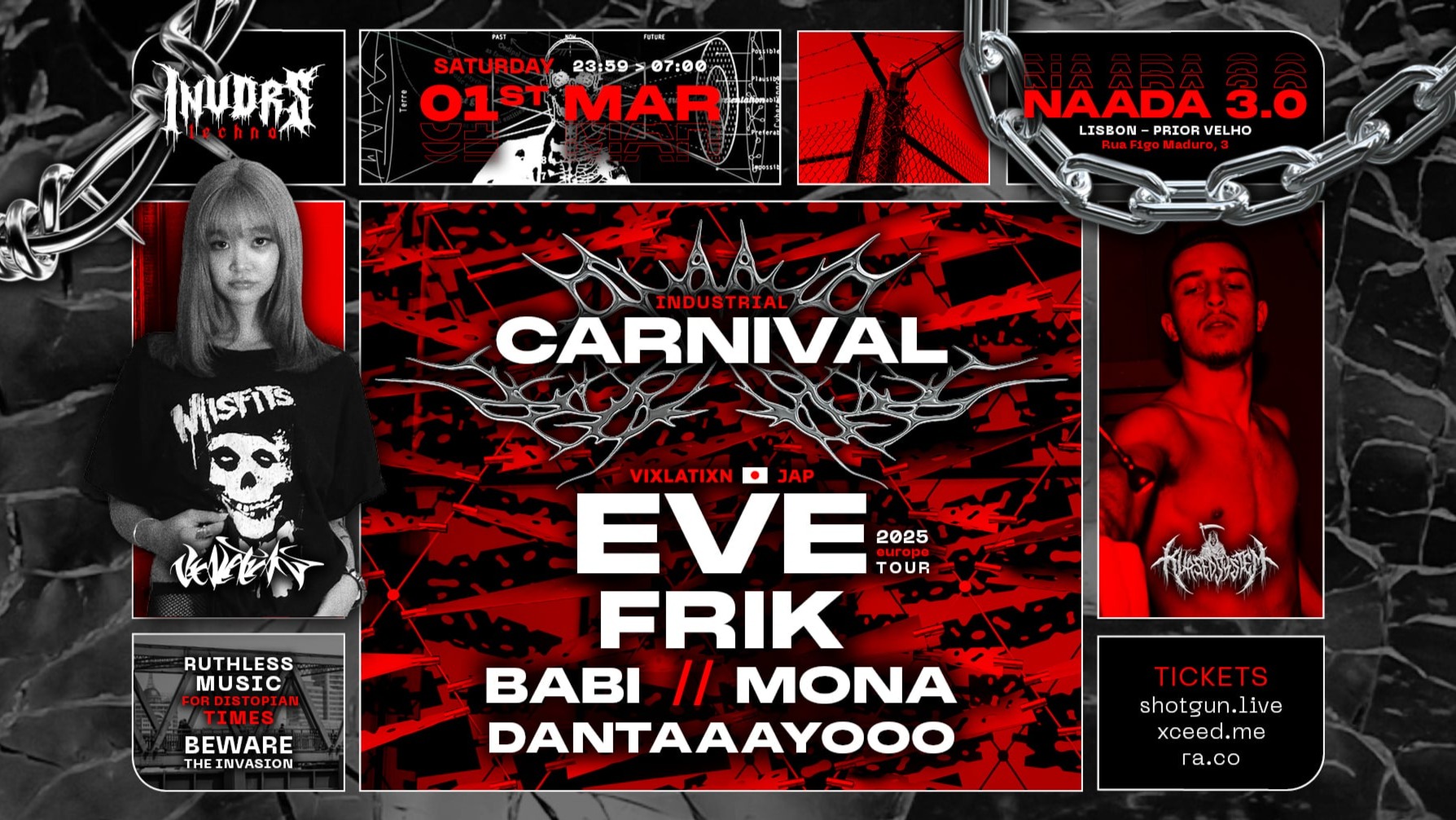 EVE & FRIK \ Industrial Carnival @ NAADA 3.0 image
