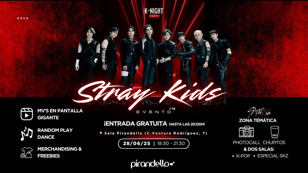 Cartell de l'esdeveniment Evento pre-concierto! STRAY KIDS !
