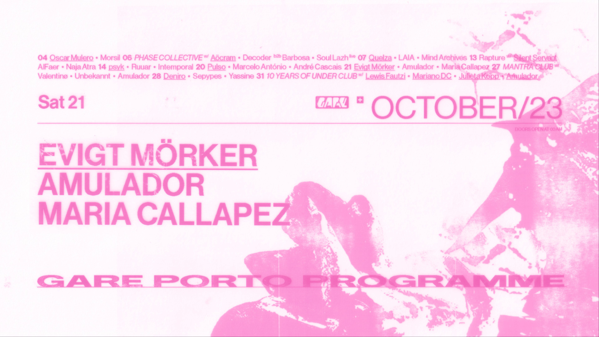 Evigt Mörker + Amulador + Maria Callapez  image