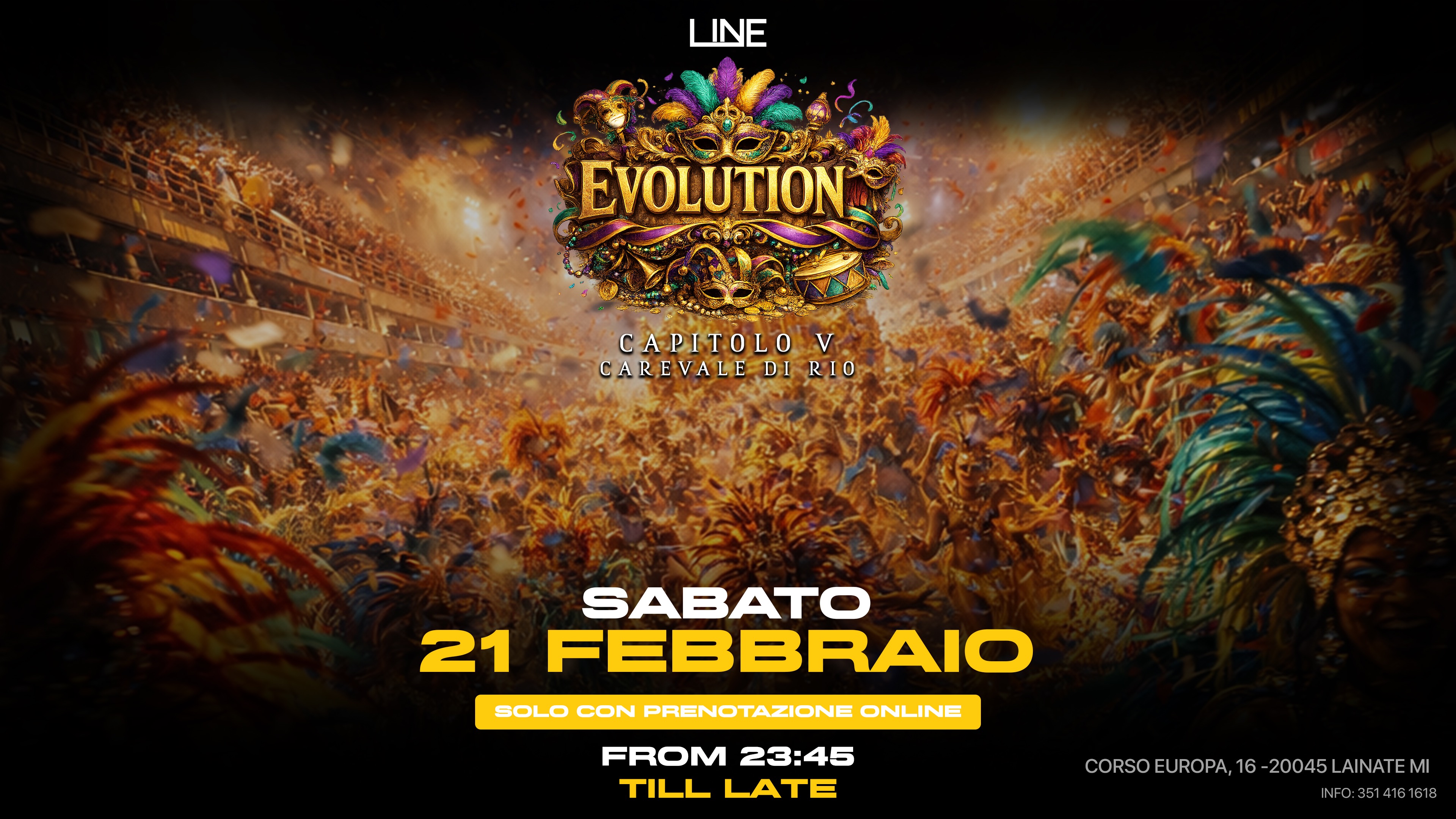 EVOLUTION, Capitolo 5 carnevale di Rio image