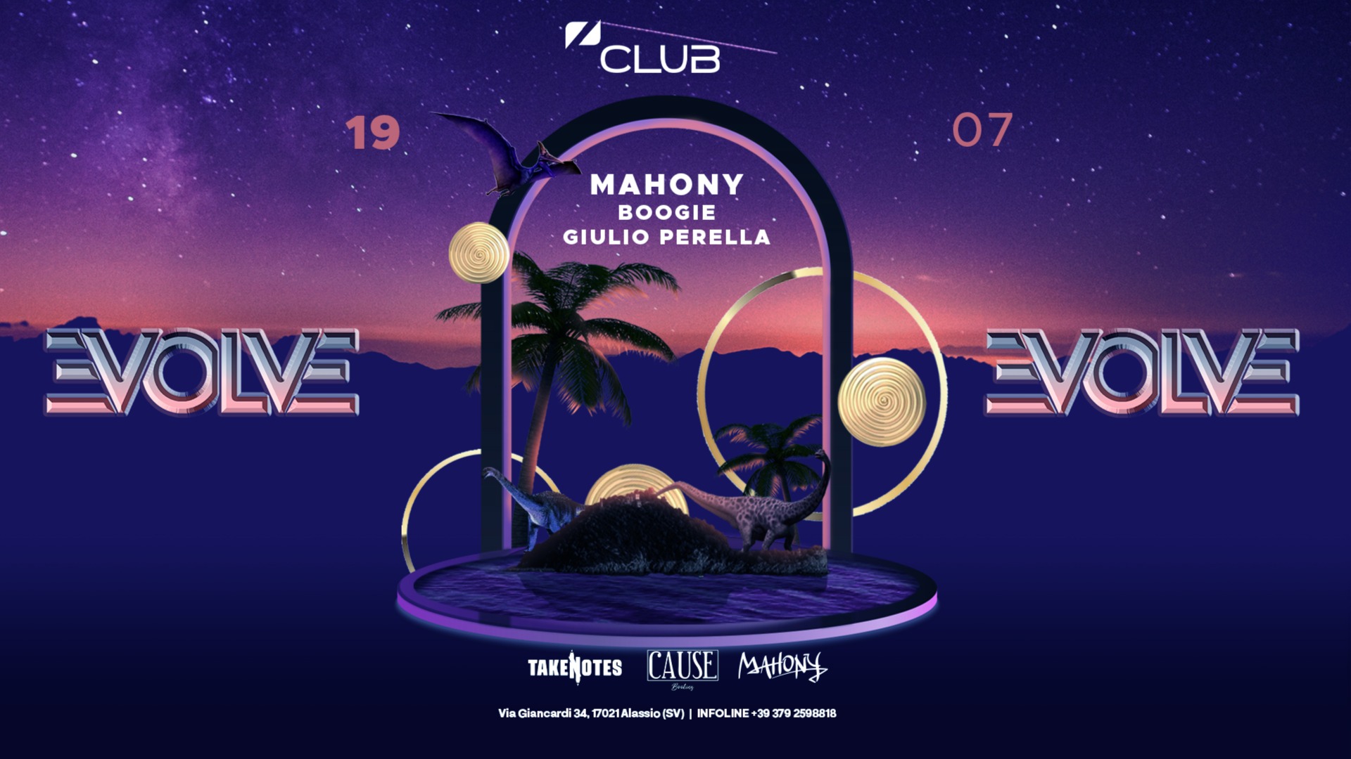 Evolve w/ Mahony 19.07 | Zero Club Alassio image