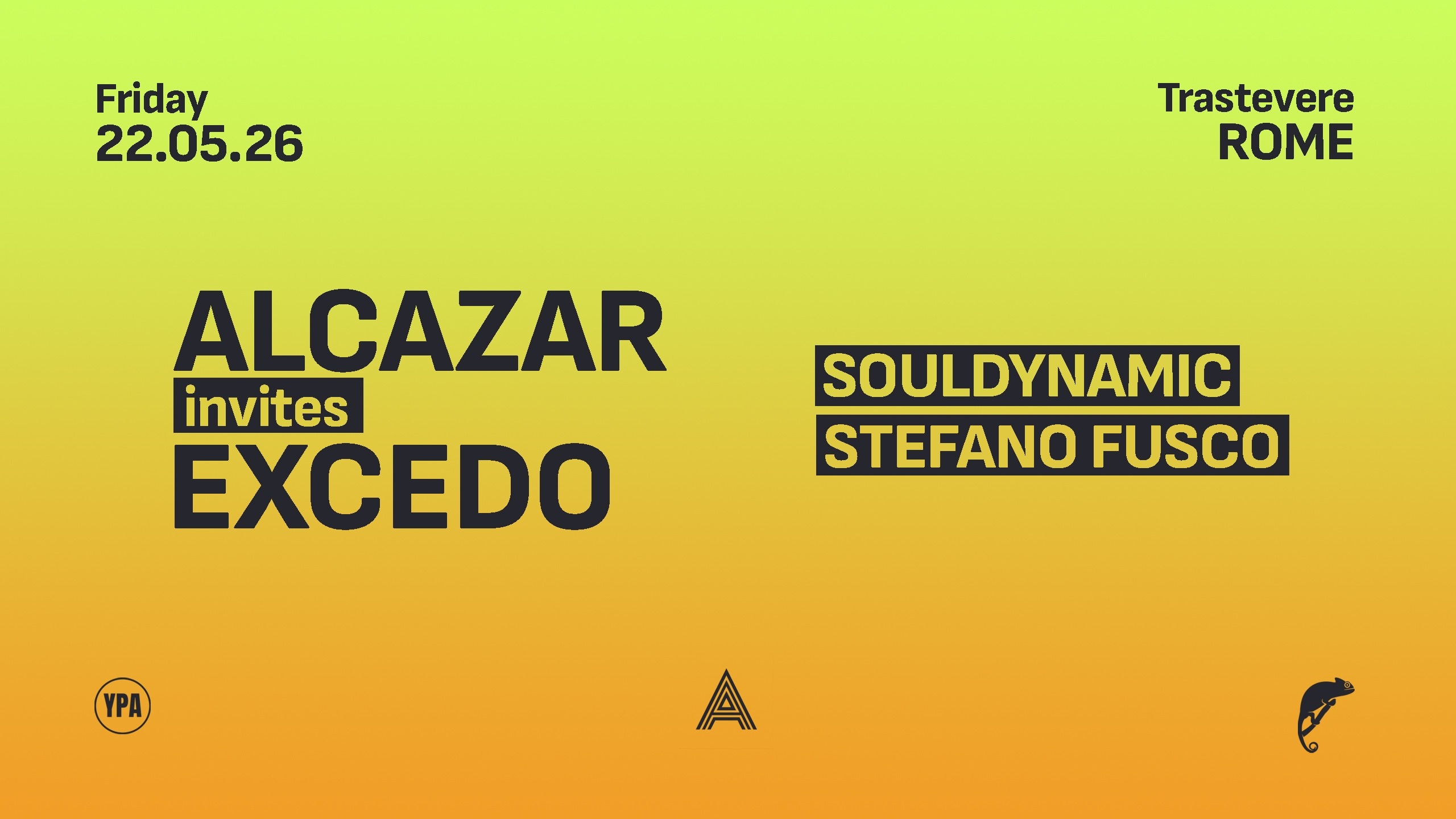 Excedo Souldynamic w/ Stefano Fusco - Alcazar Trastevere image