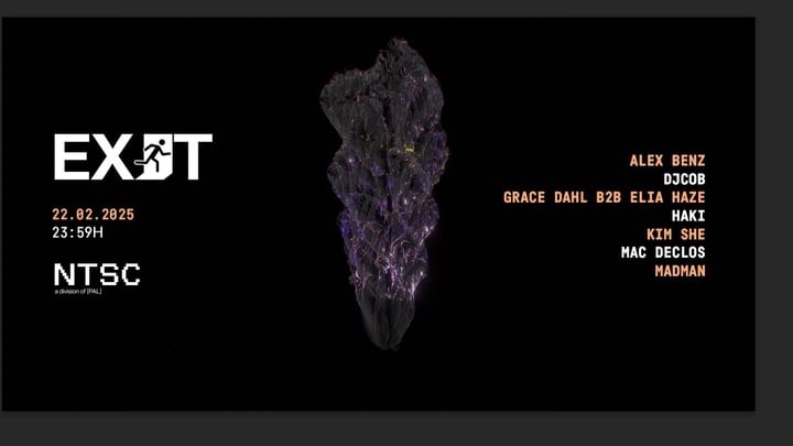 Cover for event: EXIT Mac Declos, Grace Dahl, Kim She 