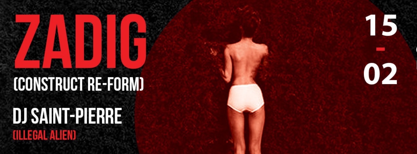 EXODE RURAL #2 - ZADIG, Dj Saint Pierre, Ruhbarb b2b Blank image