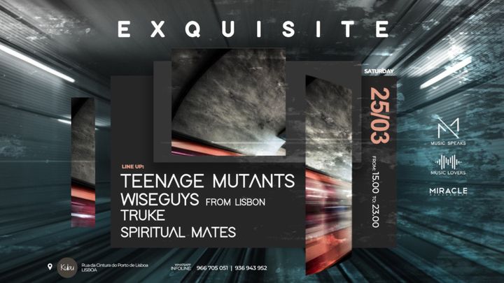 Cover for event: Exquisite Invites Teenage Mutants