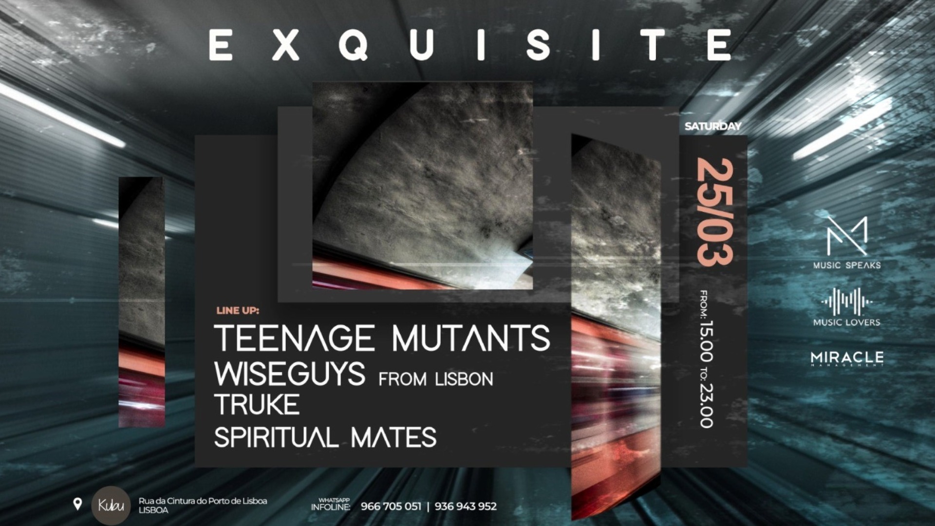 EXQUISITE INVITES TEENAGE MUTANTS image