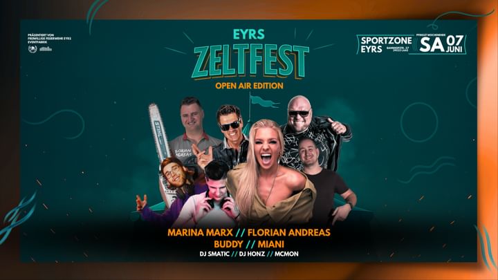 Cover for event: EYRS ZELTFEST - Open Air Edition
