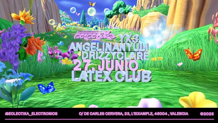 Cover for event: F27/06 // ECLECTIKA PRIDE: YX3 + ANGELINANYULI + DRIZZYCLARE en LATEX