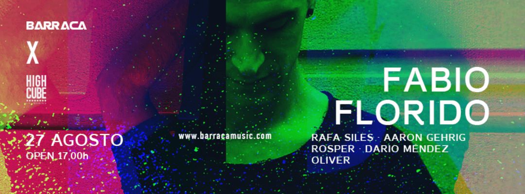 Capa do evento Fabio Florido | Barraca x High Cube