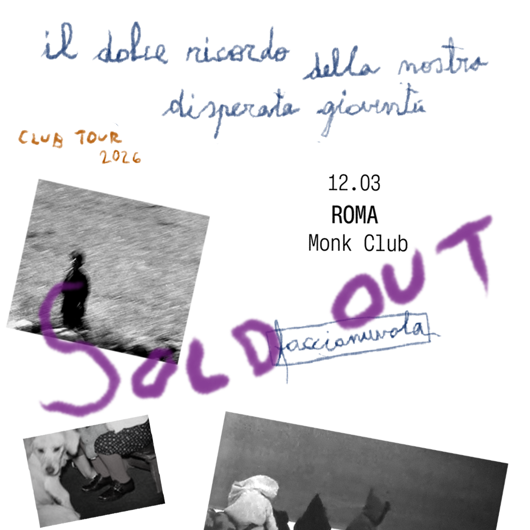  FACCIANUVOLA - Disperata gioventù club tour 2026 image