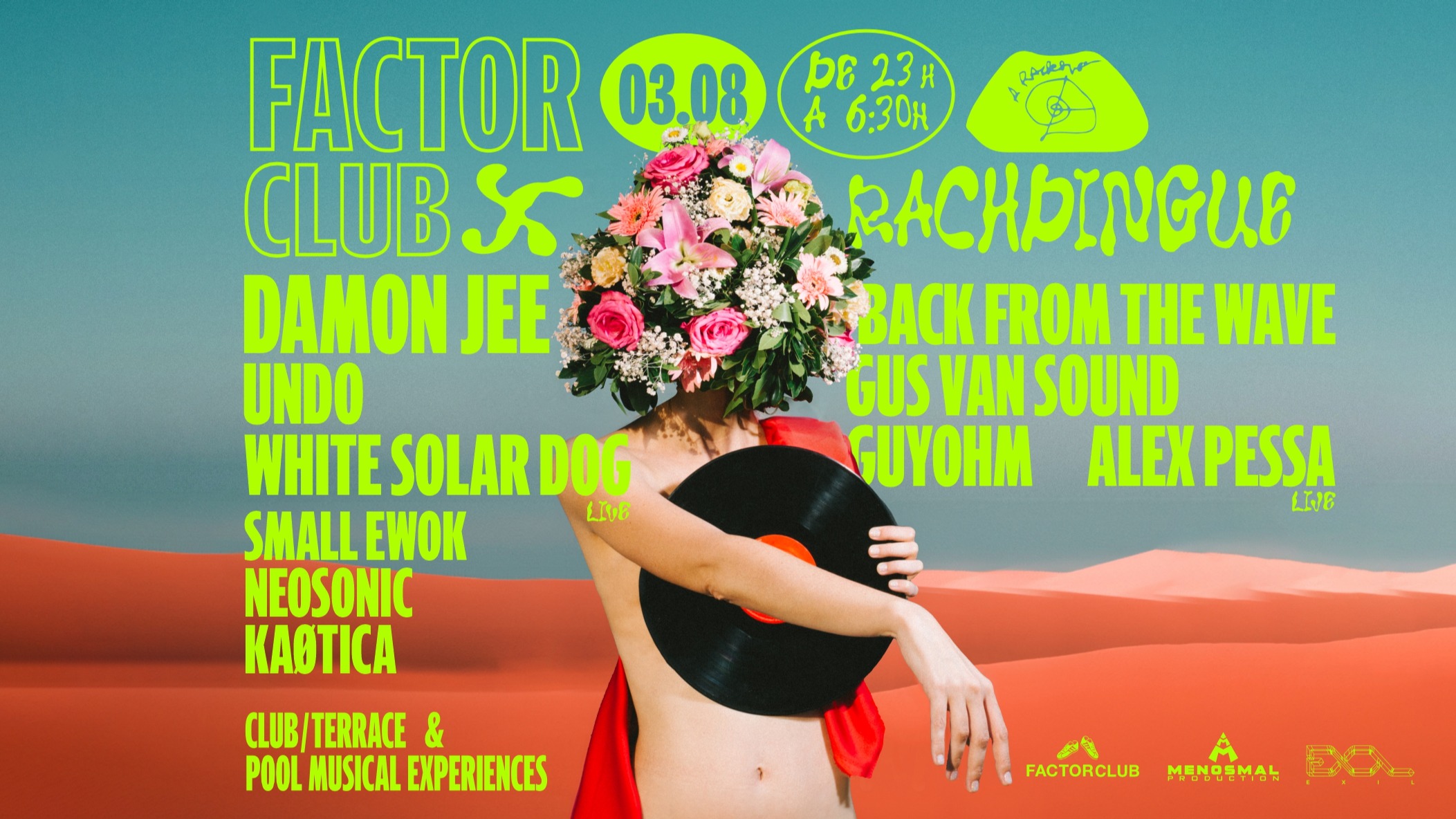 Factor Club x Rachdingue 03/08/24 image