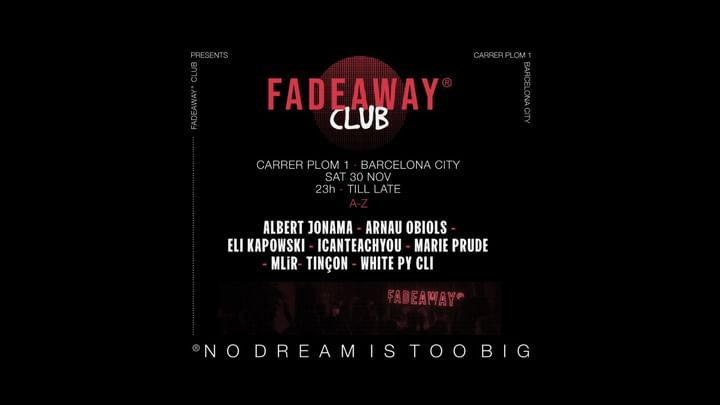 Cover for event: Fadeaway club