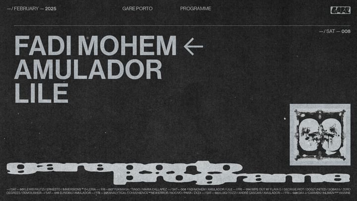 Cover for event: FADI MOHEM + Amulador + Lile