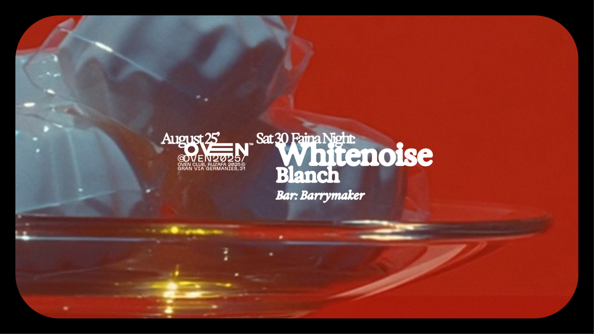 Faina night: Whitenoise + Blanch / Bar: BARRYMAKER image