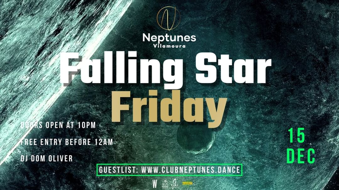 Capa do evento Falling Star Fridays with Dom Oliver