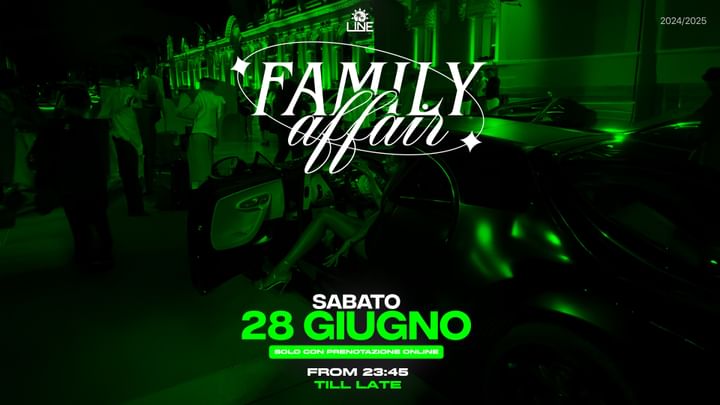 Cover for event: FAMILY AFFAIR by LineClub
