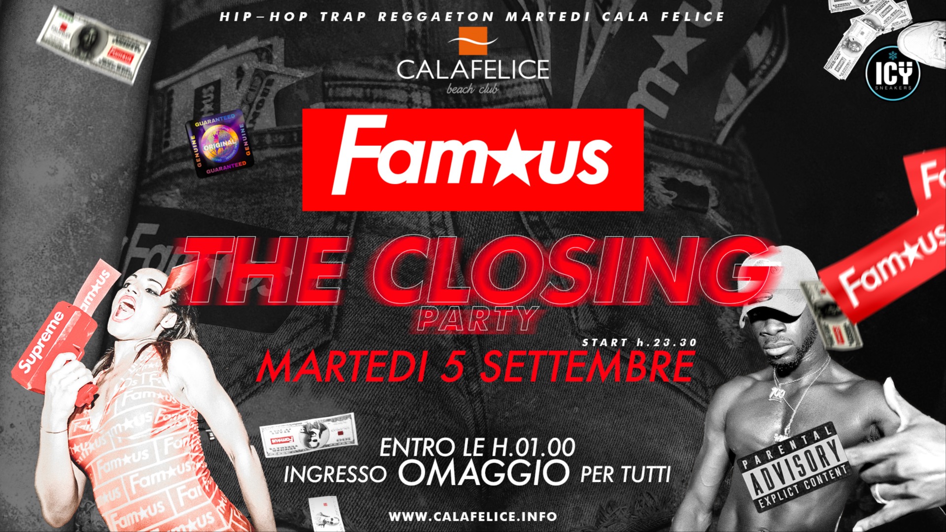 FAM★US Il Martedi CALA FELICE CLOSING PARTY image