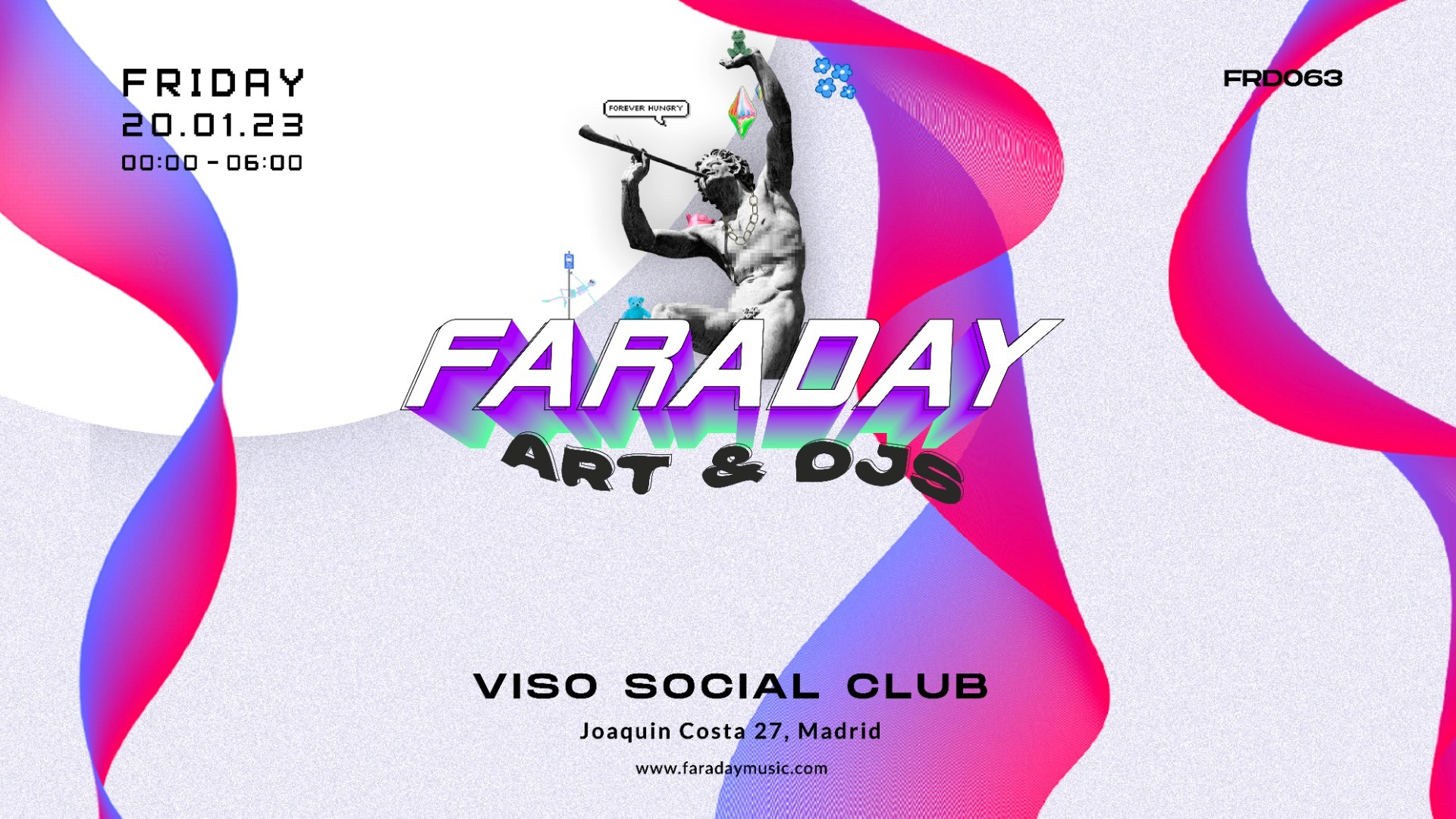 Faraday - Art & DJs @ Viso Social Club image