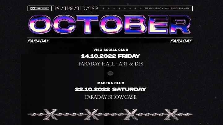 Cover for event: Faraday Hall - Art & DJs