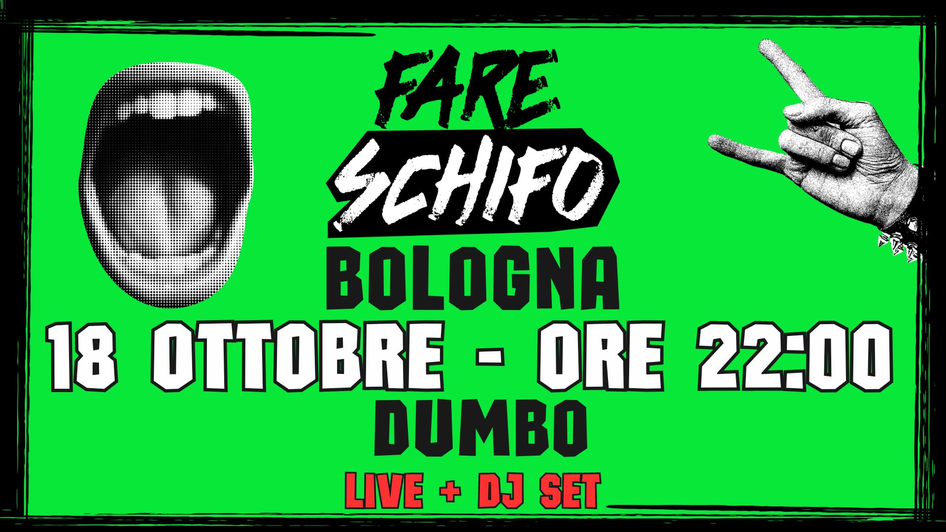FARE SCHIFO PARTY BOLOGNA | LIVE + DJ SET | DUMBO 