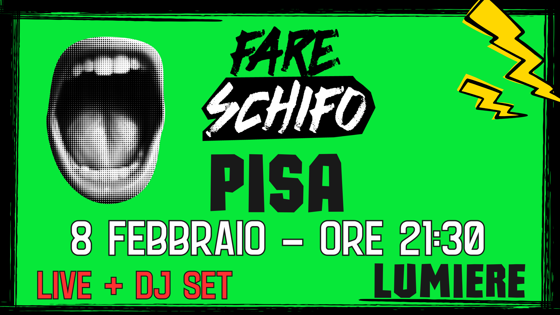 FARE SCHIFO PARTY PISA | LIVE + DJ SET | LUMIERE 