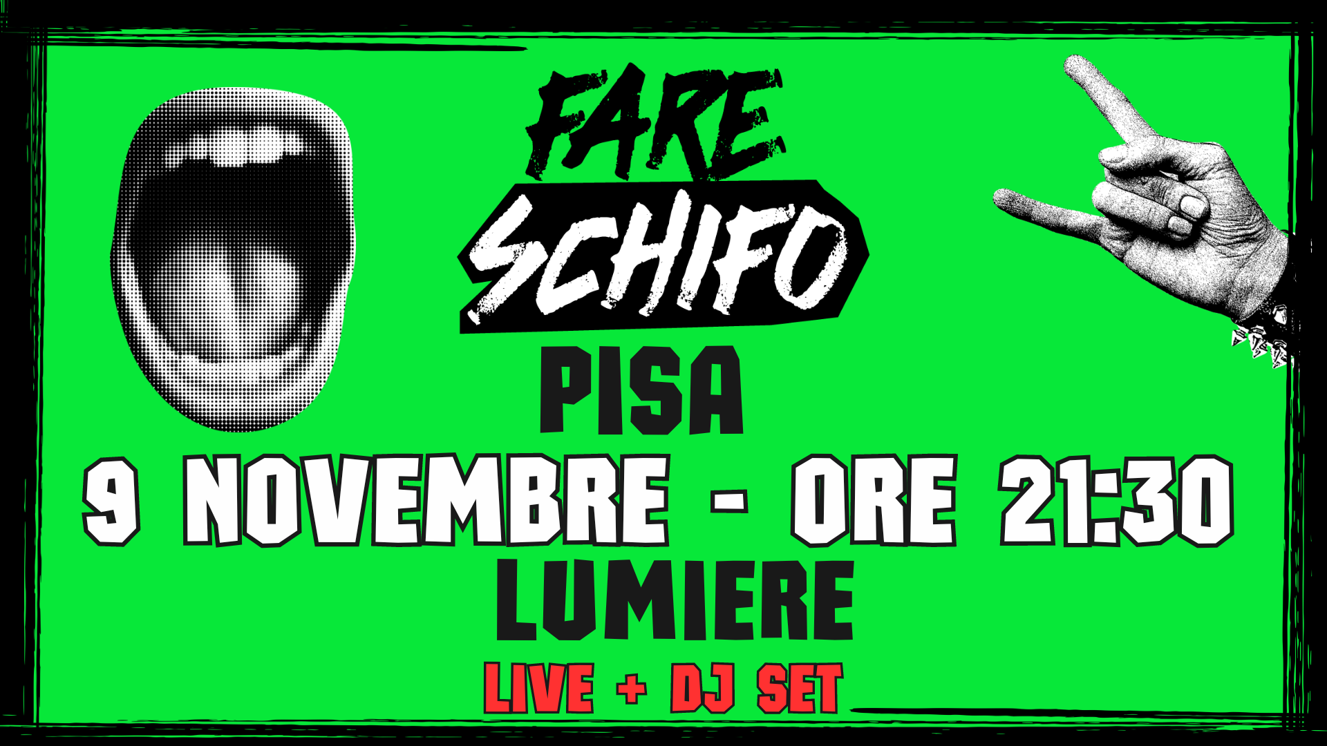 FARE SCHIFO PARTY PISA | LIVE + DJ SET | LUMIERE 