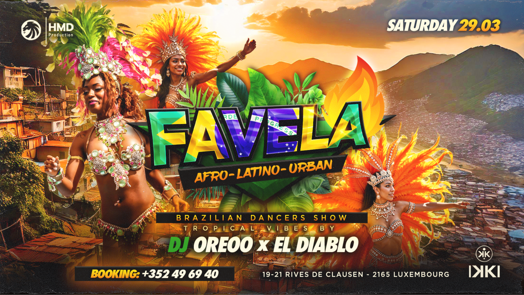 FAVELA - 100% LATINO - AFRO