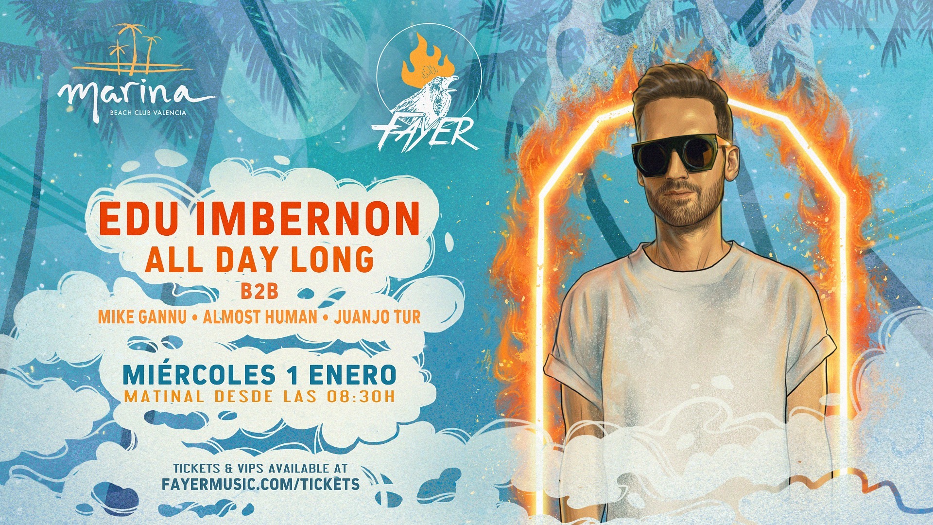 Fayer presents Matinal NYE | Marina Beach Club